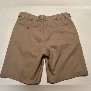 Grand Slam Size 36 Khaki Golf Shorts UV Protection Stretch Comfort Long
